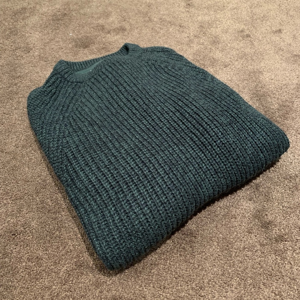 Men’s AM London Knitted Green Sweater